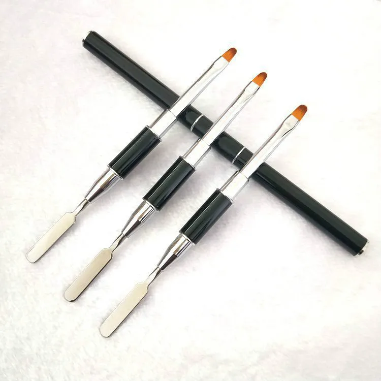 Двухсторонний акриловый УФ гель для наращивания ногтей кисть рисования цветов