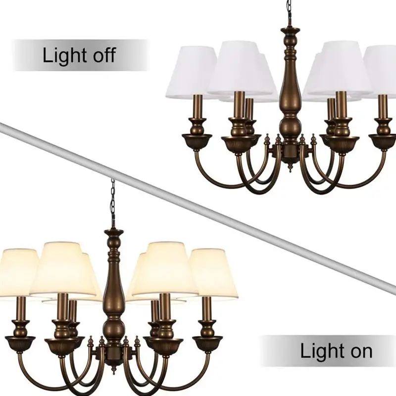 3 шт. тканевый абажур для лампы Пузырькового типа простой чехол на потолочный