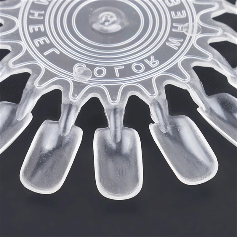 Новый салонный дизайн ногтей круглой формы с полкой для демонстрации гель-лака