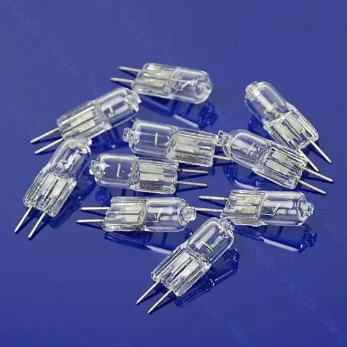 

10Pcs/lot Halogen Light Bulb 20W 20 Watt 12V G4 Base JC Type Direct Transportation