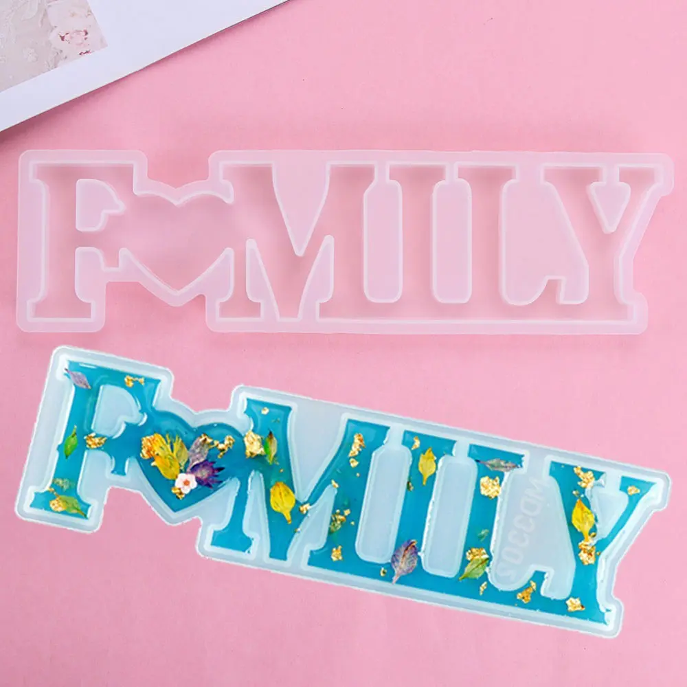 Новая DIY Форма для мороженого форма льда письмо сделай сам клей смолы ремесло