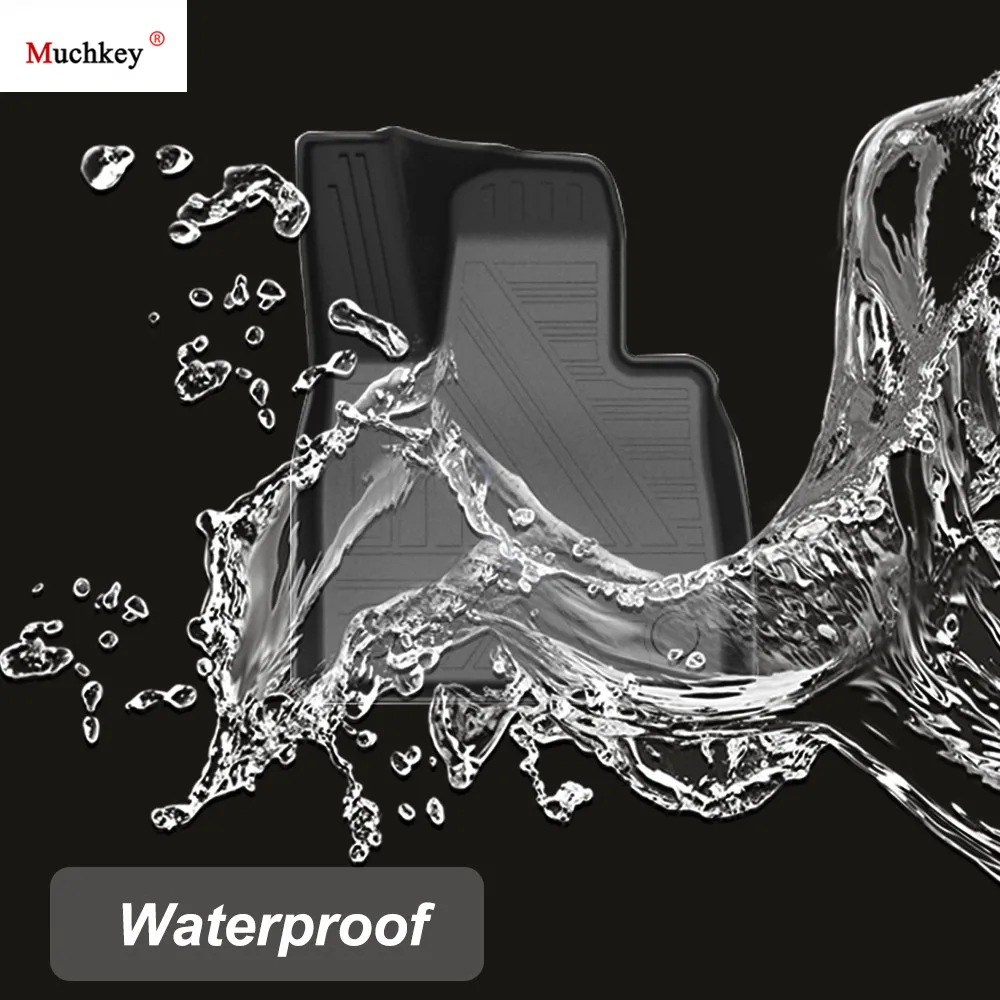 

TPE Car Floor Mats For Ford Explorer 2020 6-Seat Waterproof Non-Slip Auto Styling Accessories Interior Renovation