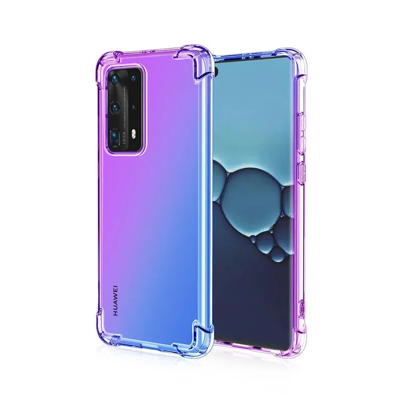 Силиконовый чехол для телефона Huawei P30/P30pro/Nova4E/P30lite/Mate20/Mate20Pro/P20/P20Pro/Y8S/Y6P/Y7P/P40 LITE