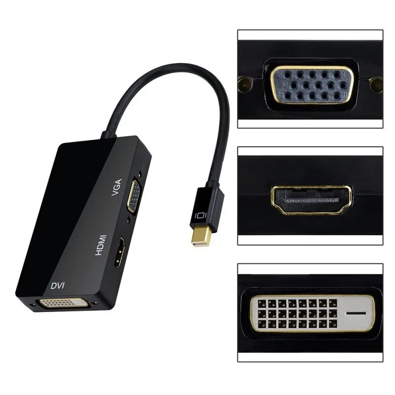 Mini display port DP3 для Apple MacBook Air Pro iMac Lenovo ThinkPad X1 / Carbon Touch Helix HDMI DVI | Электроника
