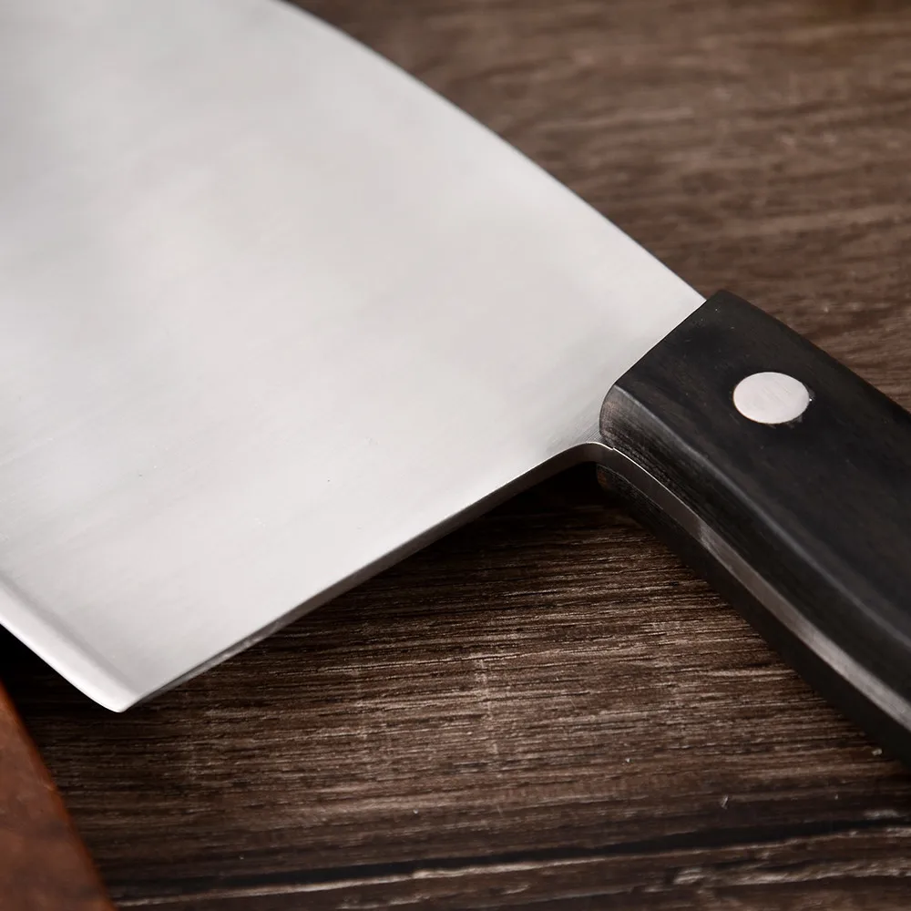 Китайские кухонные ножи для мясника ручная работа лазерный узор Дамаска