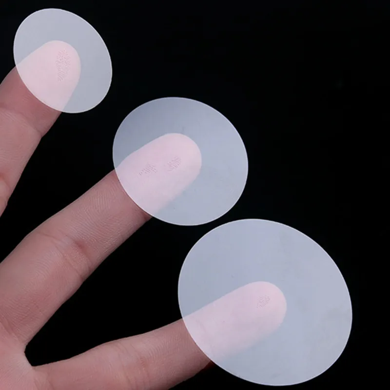 Round Dia. 1.5/2/2.5/3/3.5/4/5cm Transparent Labels Circle PVC Scrapbooking Seal Sticker DIY Self-Adhesive Gift | Дом и сад