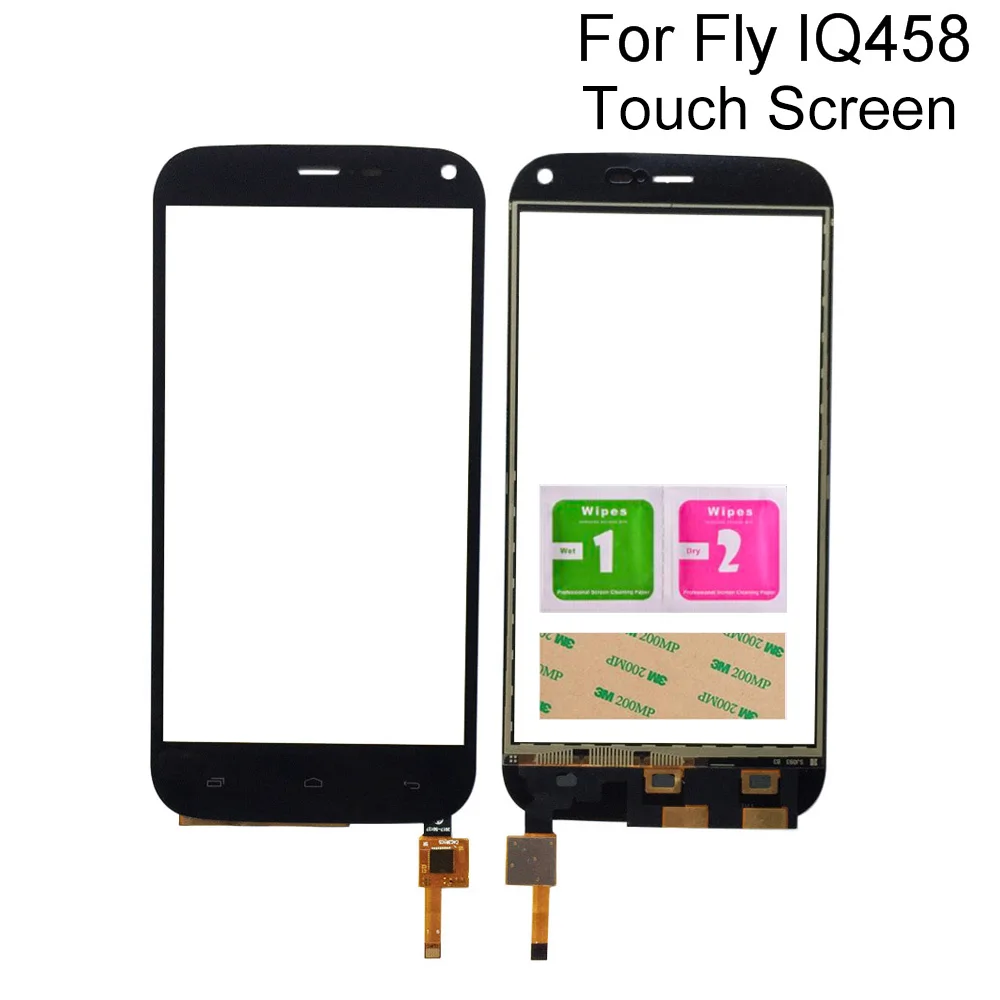 Панель сенсорного экрана для FLY iQ458 панель Запасные части ремонта ЖК