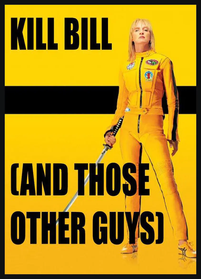 Мужская женская футболка пародия фильм альтер Native Kill Bill и все те другие Guyst 2019