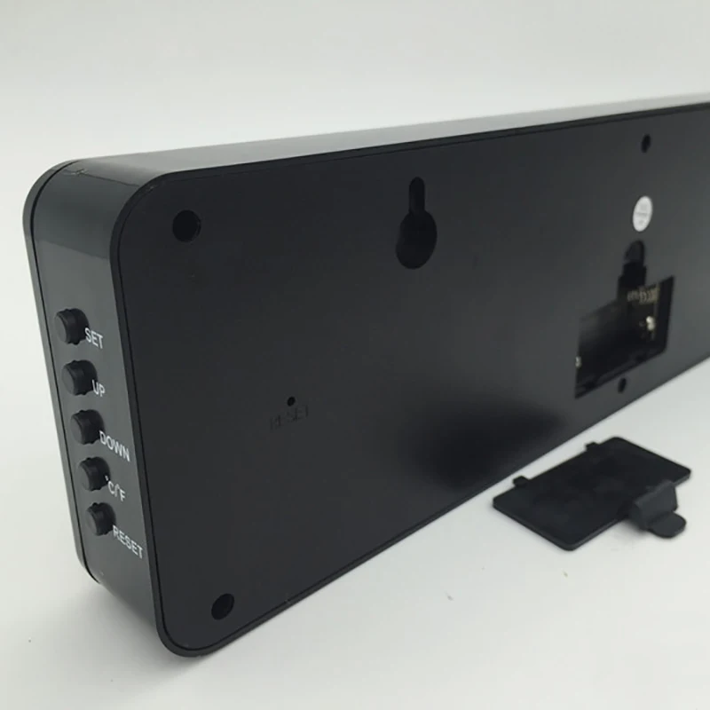 Цифровые настенные часы большой светодиодный календарь времени отображение