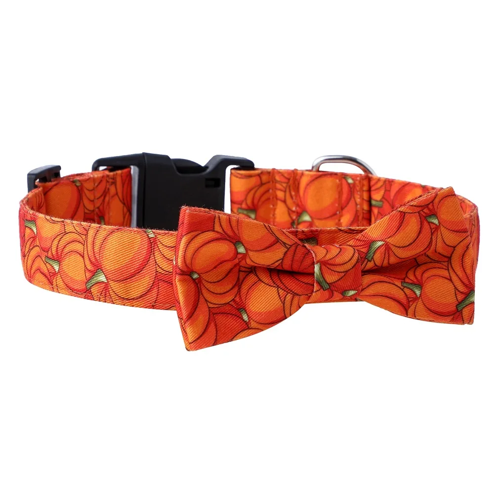Ошейник для домашних животных на Хэллоуин съемный аксессуар собак пауков тыкв |