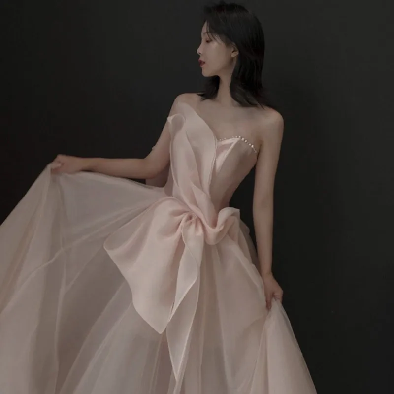 

Вечернее платье-футляр, новинка 2021, соблазнительное праздничное платье Xiaoxian для свадьбы, вечеринки, банкета, A285