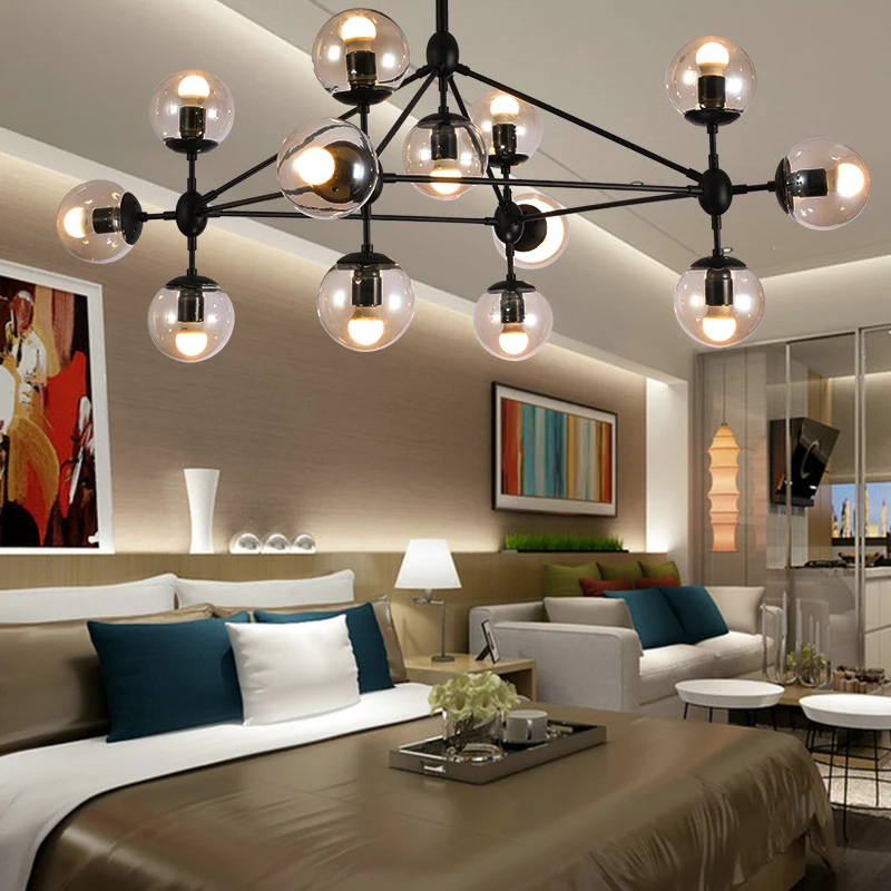 Подвесная лампа светодиодная золотая круглая | Лампы и освещение