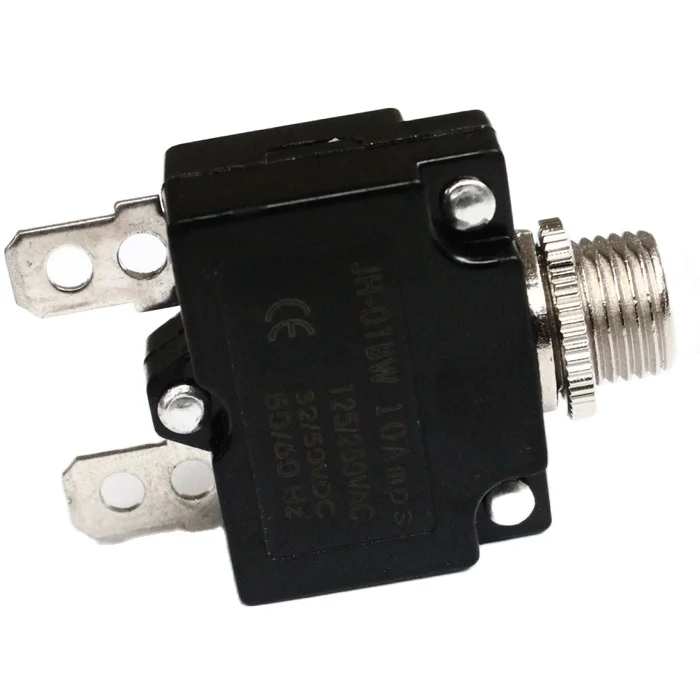 

10A Circuit Breaker Overload Protection 125V/250V AC 32/50V DC 50/60HZ for Car Boat Rocker Push Switch Panel Replacement