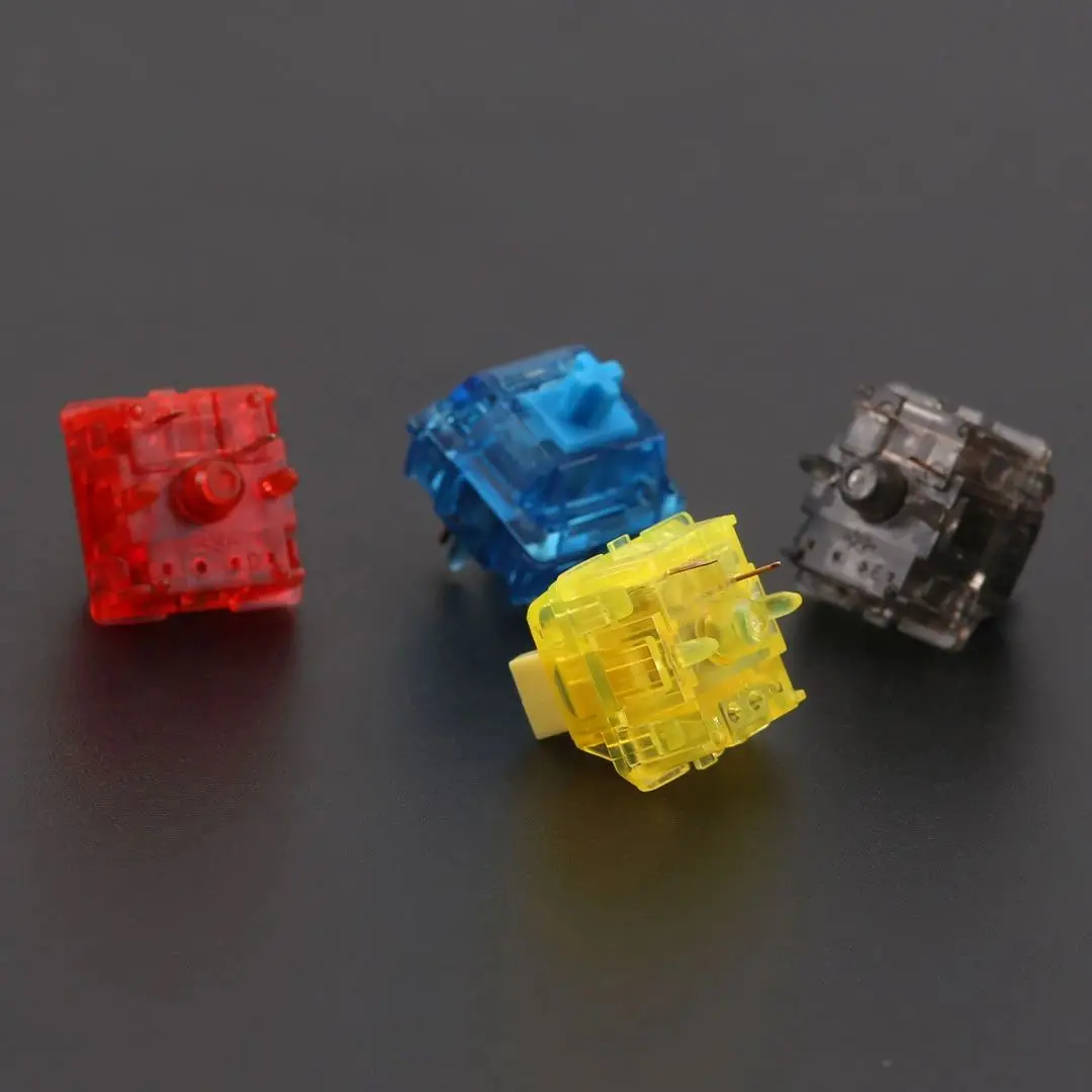 Gateron Ink v2 Switches For Customized Mechanical Keyboard Ink Black/Ink Yellow/Ink Red/Silent Black Ink/Ink Blue Gateron Switch