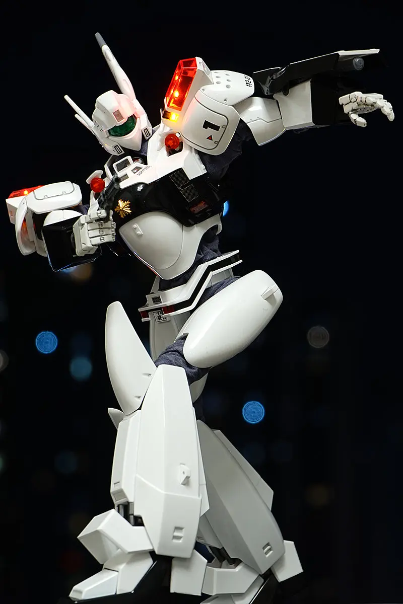 Threezero Мобильная полицейская я ROBO DOU Ingram блок 1 модель игрушка сделай сам|Игровые