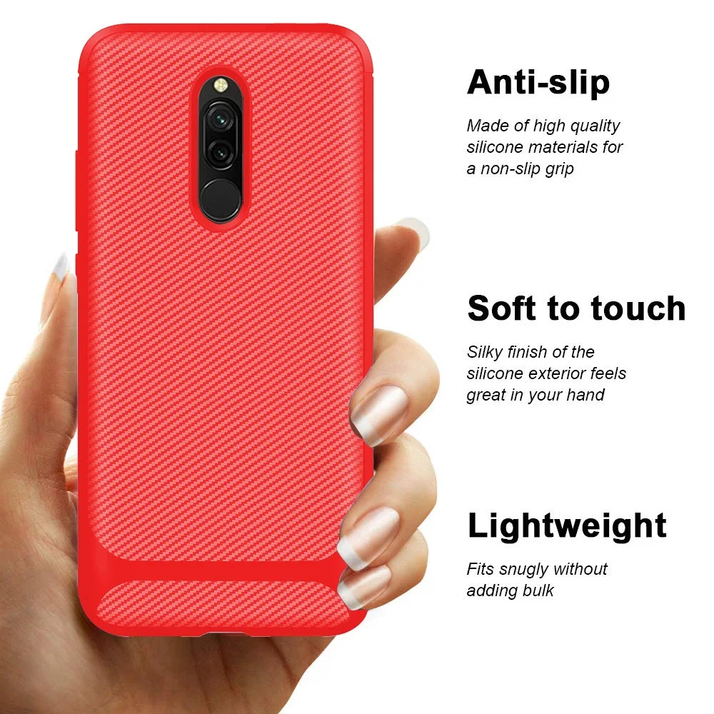 Мягкий силиконовый чехол для телефона Xiaomi Redmi 8A противоударный чехол для Xiaomi Redmi 8 защитный ТПУ чехол