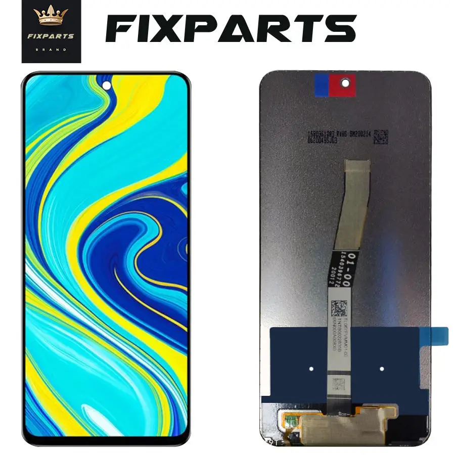 Оригинальный экран для 6 67 &quotXiaomi Redmi Note 9 Pro ЖК-дисплей + сенсорный дигитайзер 9S