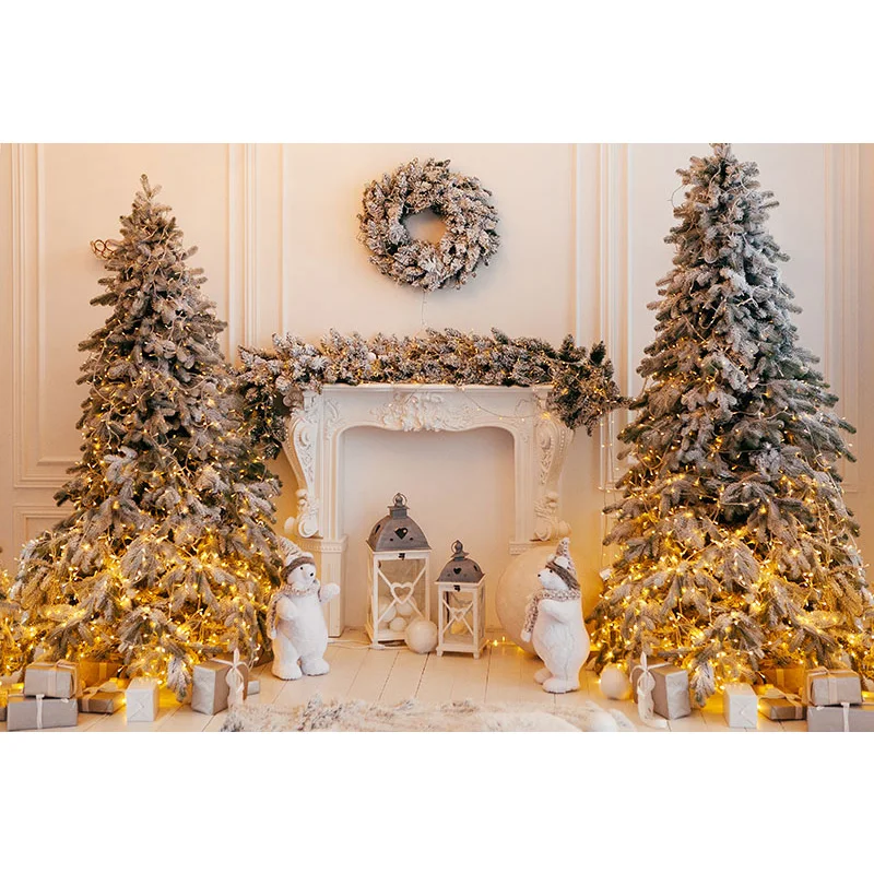 

Christmas Trees Christmas Backdrop Baby Photography Background For Photo Studio Photophone