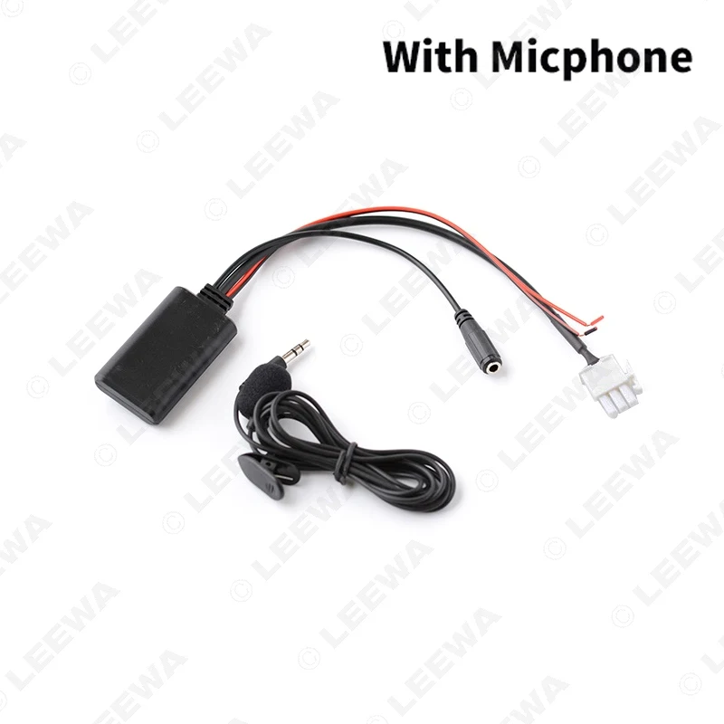 LEEWA 5X автомобильный 3-контактный CD беспроводной Bluetooth модуль аудиовход Aux кабель