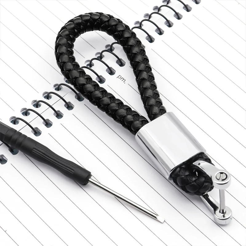 

Metal keychain braided rope personalized fashion car key for Ford- Fiesta Focus Mondeo Kuga explorer Mustang F-150 Accessories