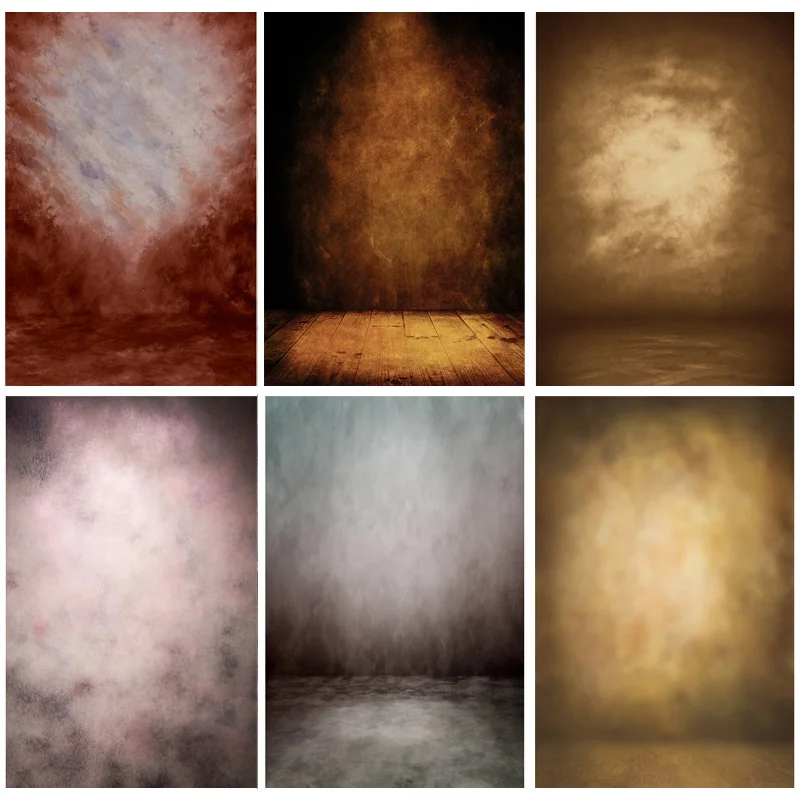 

Abstract Vintage Texture Baby Portrait Photography Backdrops Studio Props Gradient Solid Color Photo Backgrounds 21318WE-60