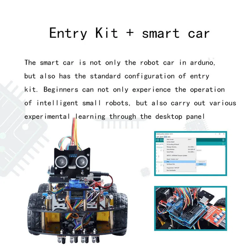 Diy Electronic Kit Robot Vector Construction Set Education Artist Children Reality Toys Programmable Arduno Experience | Игрушки и хобби