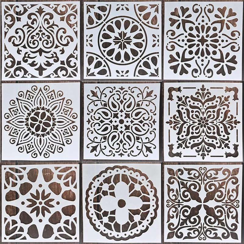 

1 шт., шаблон для рисования, 15 х15 дюймов