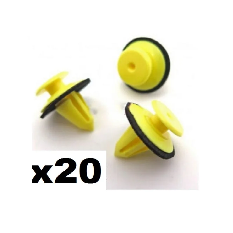 

20x For Land Rover Discovery 3 (LR3) Exterior Windscreen A-Pillar Trim Clips