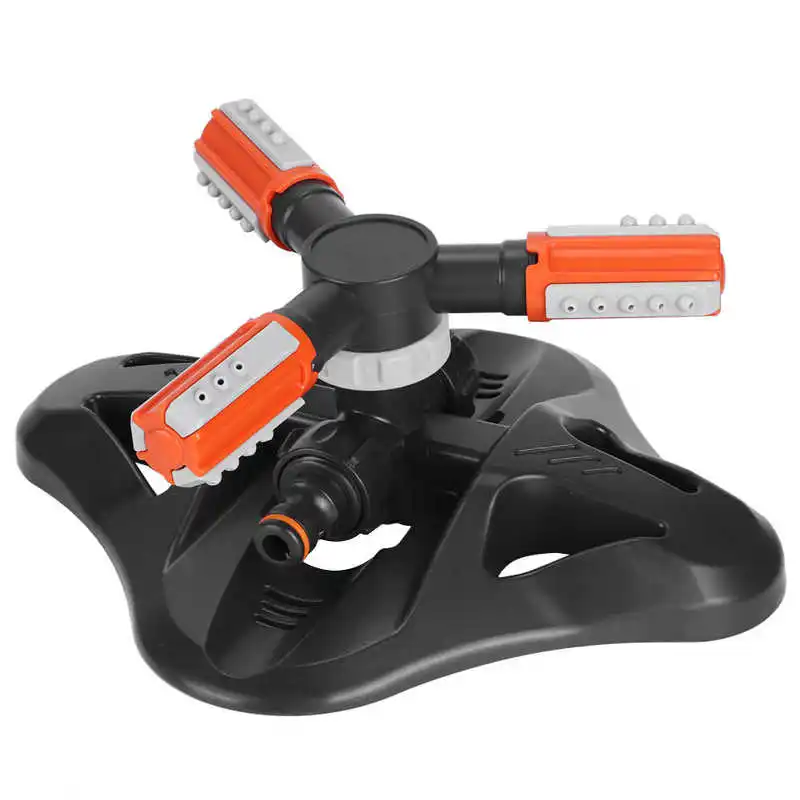 

Irrigation Sprinkler Watering System Automatic 360 Degree Rotating Irrigation 3 Arm Sprinkler for Garden Yard Lawn Watering Tool