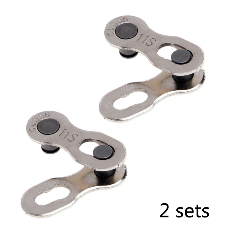 

2-Pair Bike Bicycle Chain Link Connector 11Speed Chains Quick Clip Buckle Parts