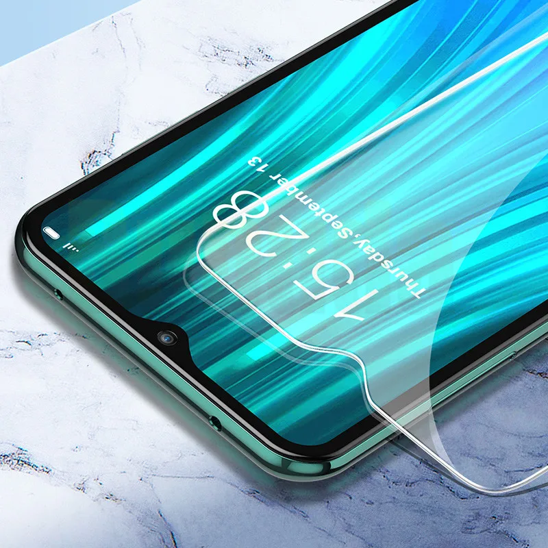 

3Pcs Full Cover Protective Glass For Xiaomi Redmi Note 10 7 5 8 Pro 8T 9 Pro Max Tempered Glass Screen Protector on Redmi 9 8 7A