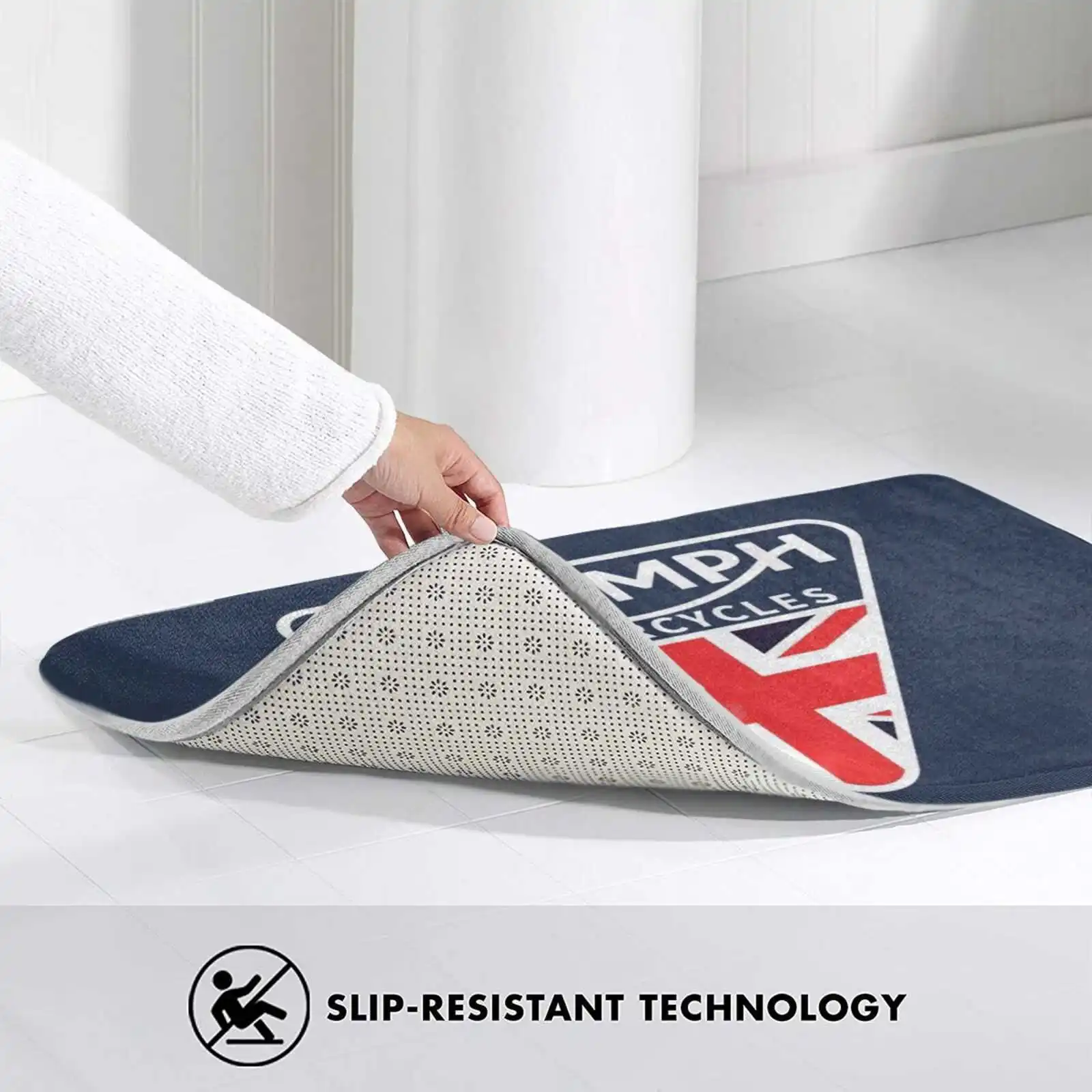 Флаг Великобритании мотоциклы искусственная толстовка маска удобный дверной