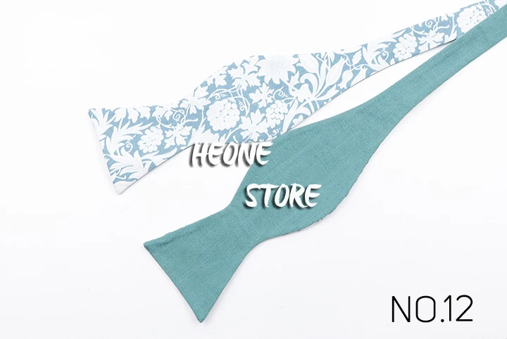 Modische verstellbare Fliege für Herren, selbstgebundene Fliege, 100 % Baumwolle, Vintage-Stil, Blumenmuster, Schmetterling, für Männer, klassisches Hochzeitsgeschenk – Detail 37