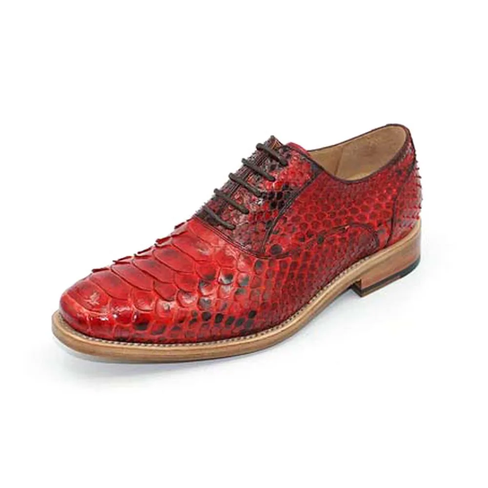 

hulangzhishi import Python skin Men dress shoes Pure manual male formal Leather shoes men snake shoes shoes new