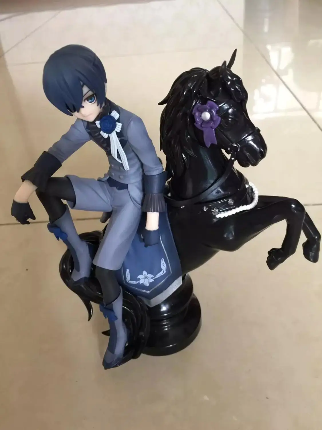 Аниме 18 см Черный Дворецкий книга цирка Kuroshitsuji Ciel Phantomhive ПВХ фигурка