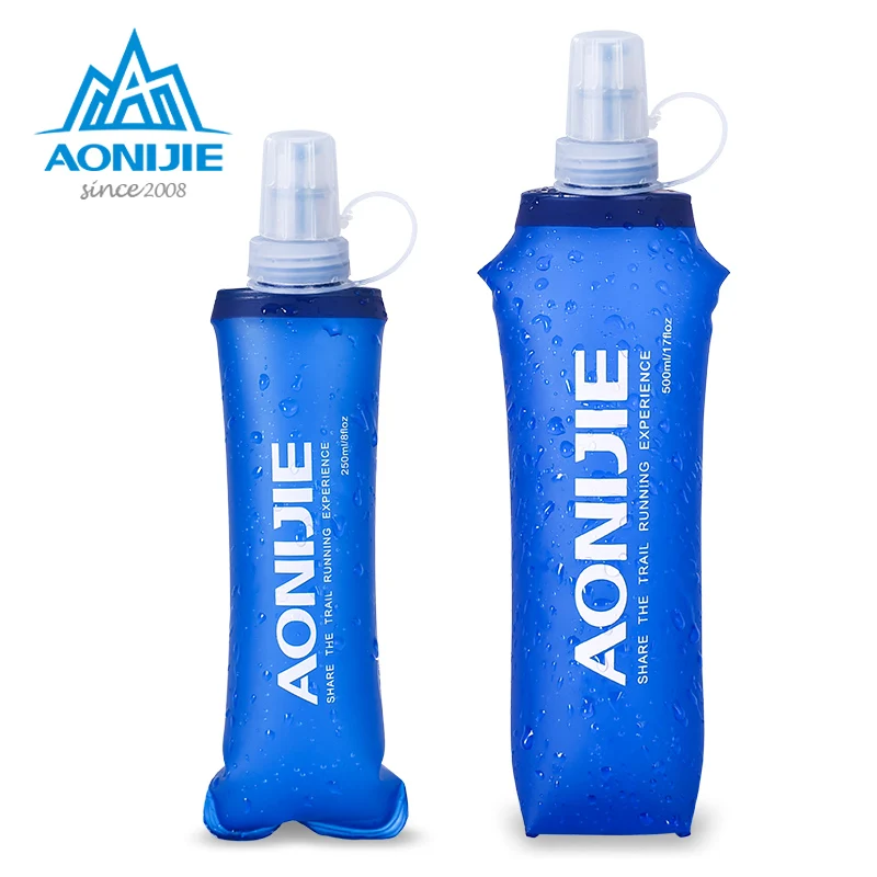 

Складная Силиконовая бутылка для воды AONIJIE, 250 мл, 500 мл