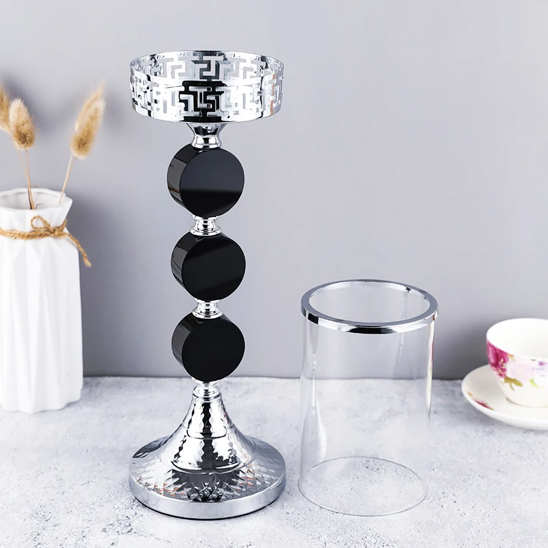 

Europe Style wedding decoration Crystal Candlestick Candle Holder For Coffee Dining Table Wedding Christmas Home Decor CH320