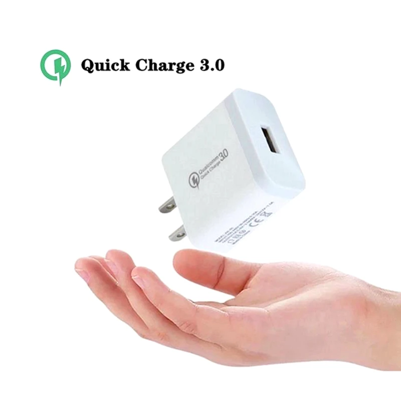 ROROBICO Быстрая зарядка 3 0 USB зарядное устройство QC EU US штепсельная вилка адаптер