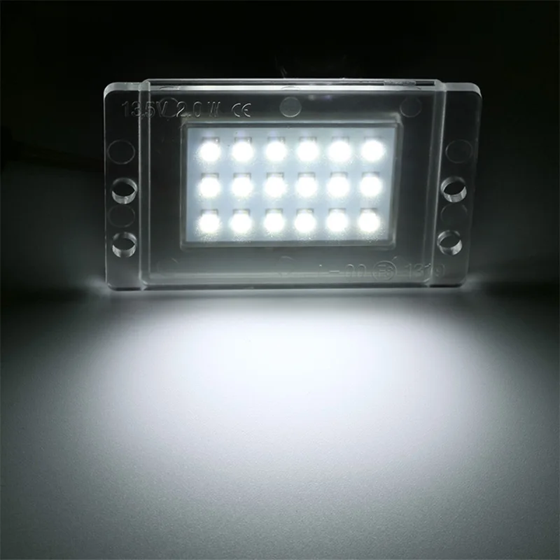 

2Pcs LED Car License Plate Light Number Lights For VOLVO 855 1993-1997 V70 1997-2000 V70 XC 1997-2000