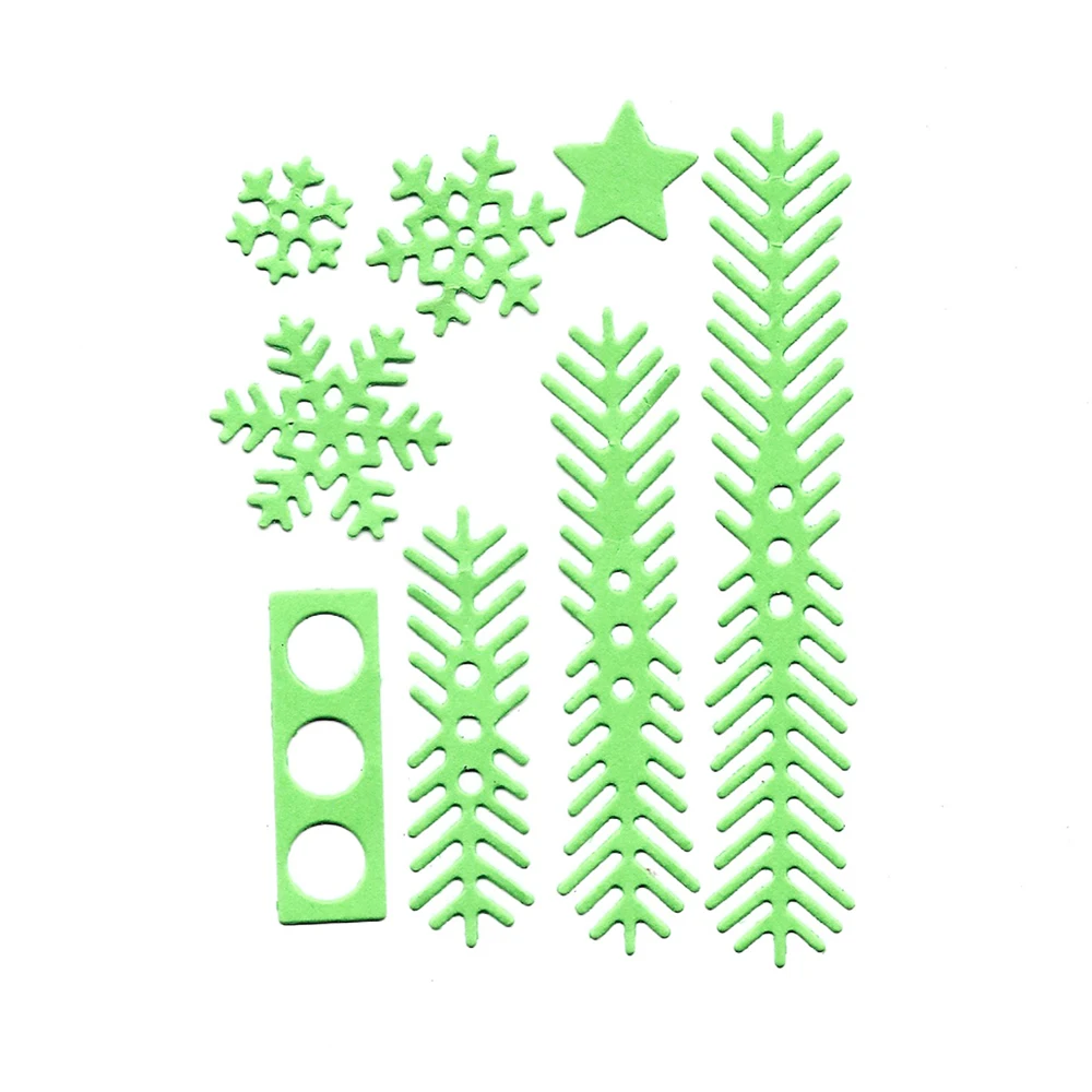 

Pine Needle Metal Cutting Dies Scrapbooking Album Paper Metal Crafts Embossing Folders Making Template Greeting Card Die Cut