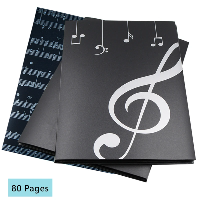 

Music Folder Piano Score Folder Stave Storage Holder A4 Size Folder 40 Pockets Chorus Dedicated Sheet Music Folder