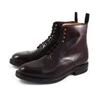 solid winter mens boots shoes non slip add velvet work boots fashion designer genuine leather handmand shoes men