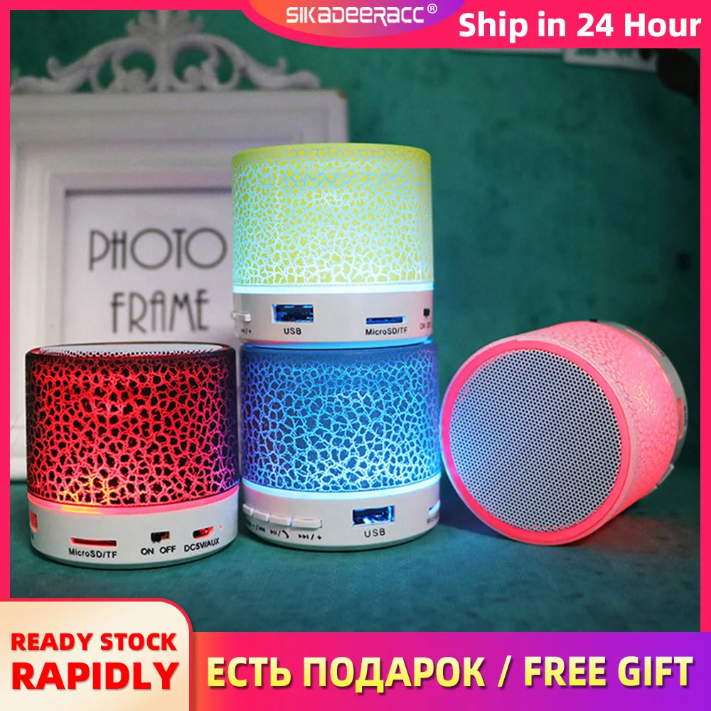 Мини Bluetooth динамик беспроводной громкий поддержка MP3 TF карта u диск аудио плеер