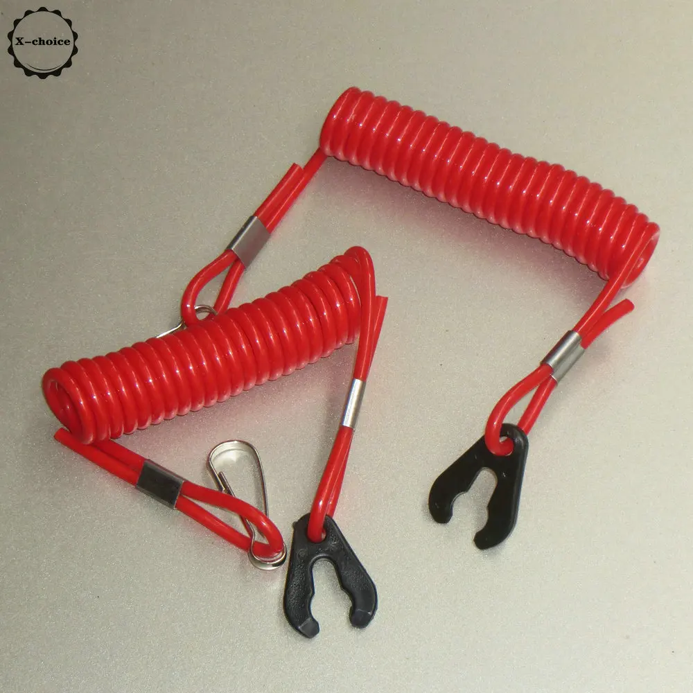 2 шт. Jet Ski лодочный англ мотор выключатель Безопасность ключей с страховочных