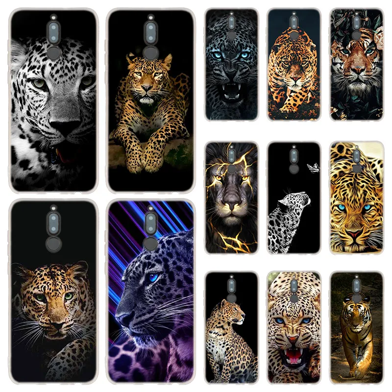 

Fashion Tiger Leopard Soft Silicone Phone Case For Huawei Mate 30 20 10 Lite Pro 20X Nova 4e 5z 5ipro 3i Cover