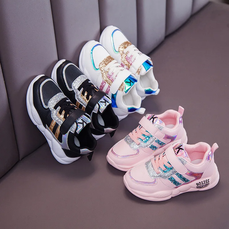 

2021 Fall Boys And Girls Sports Shoes Children's Comfortable Leisure Sports Tennis Shoes Boys And Girls Running Training Shoes