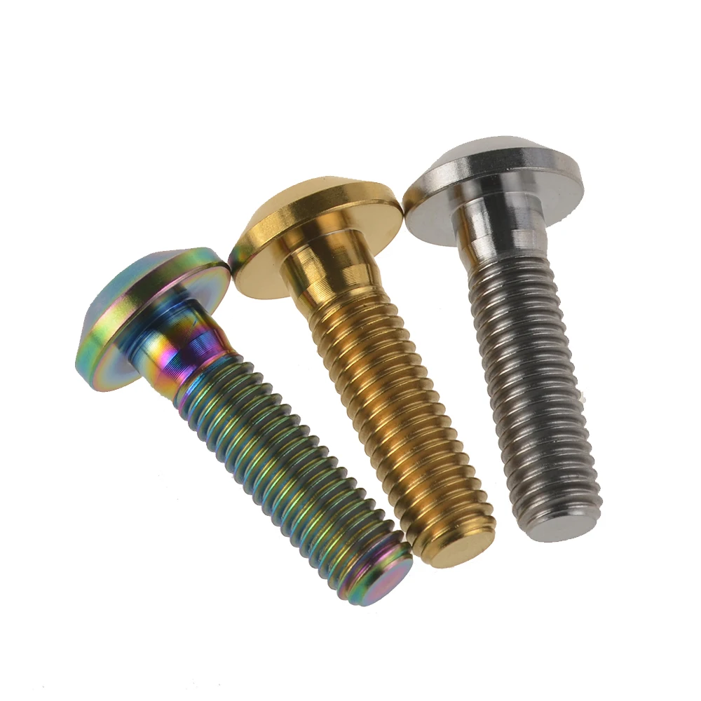Xingxi Ti Titanium M8x30mm 1 25 шаг Torx Кнопка Болты Винты мотоцикл велосипед дисковый тормоз