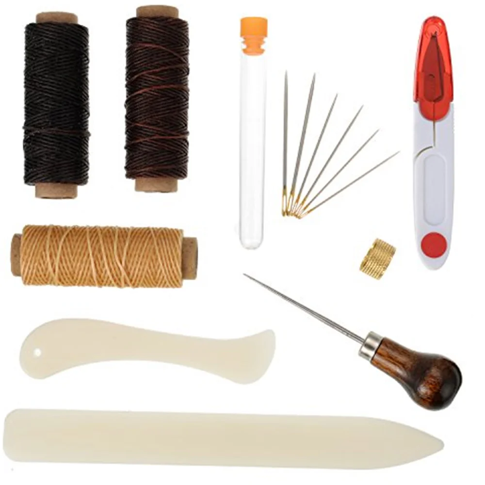 

Leather Hand Sewing Kit Leather Sewing Tools Repair Kit Handmade DIY Leather Lovers Professional Toolset High Quality