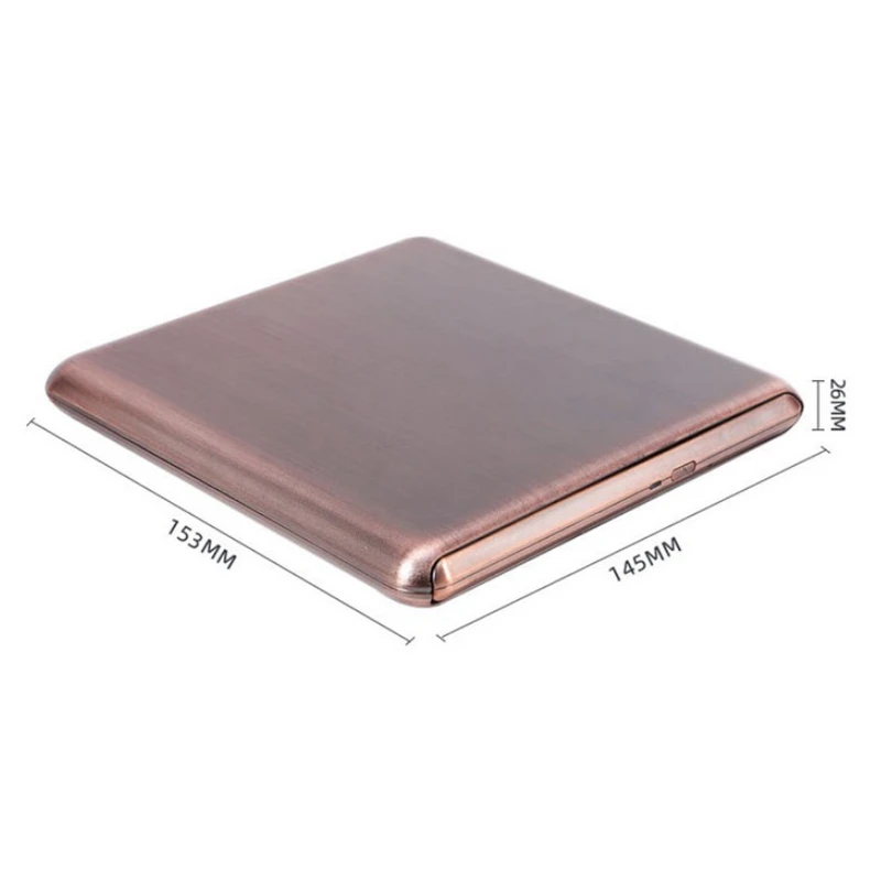 

External DVD Drive USB3.0 Type-C Rewriter Reader Writer Burner Portable DVD RW CD Optical Drive Player for Laptop PC