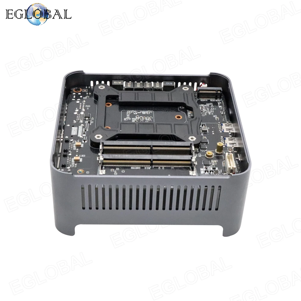 EGLOBAL дешевый мини-ПК Barebone Windows 10 Intel i9 10880H 8 Core 16 потоков 2 * DDR4 M.2 NVME Lan ПК DP HDMI HTPC NUC